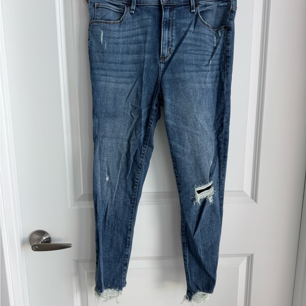 Abercrombie & Fitch Simone High Rise Ankle Jeans